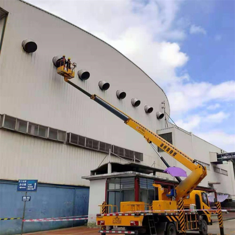 湖滨高空作业车出租服务：专业广告牌安装解决方案