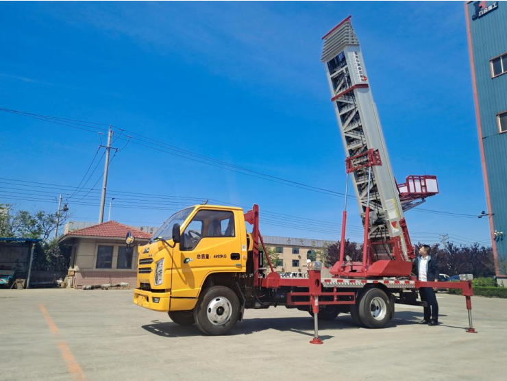 湖滨常年租赁32米云梯车